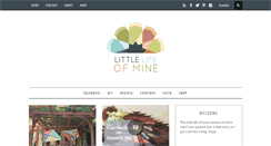 Desktop Screenshot of littlelifeofmine.com